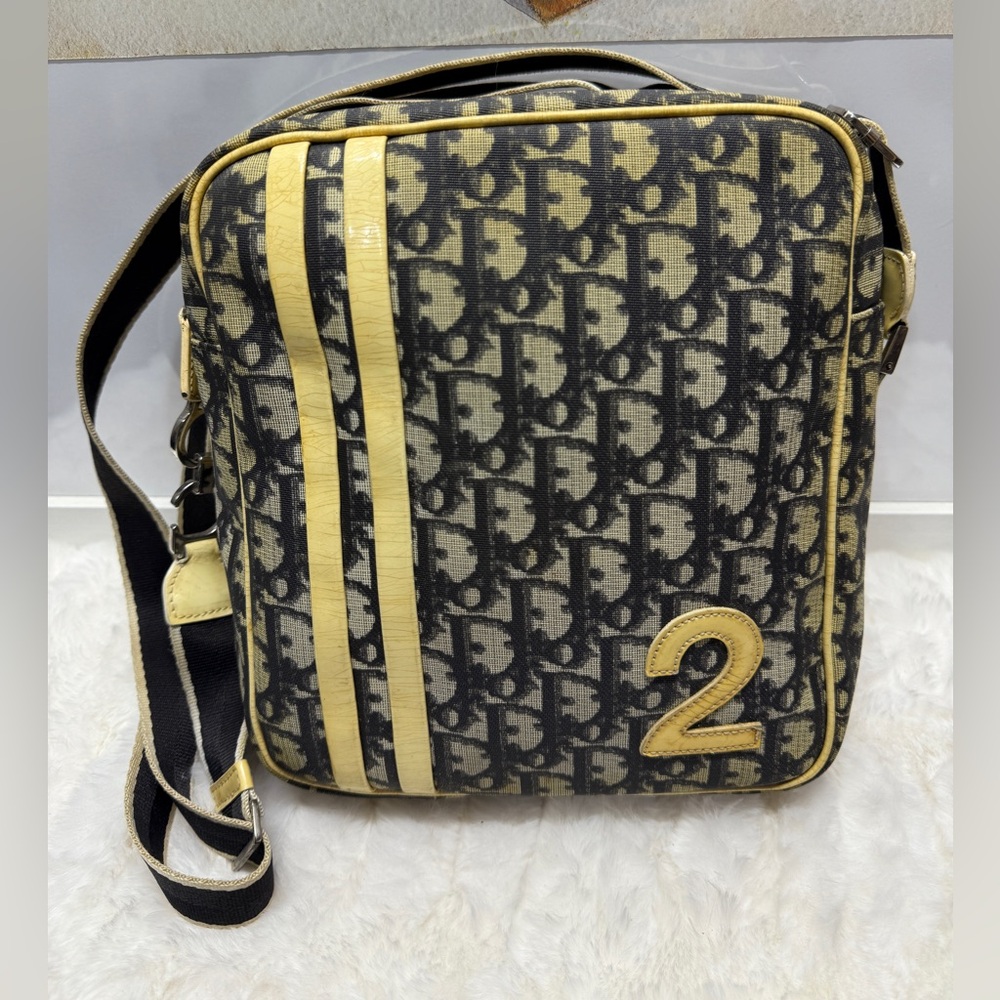 DIOR Navy Trotter Crosboddy Bag